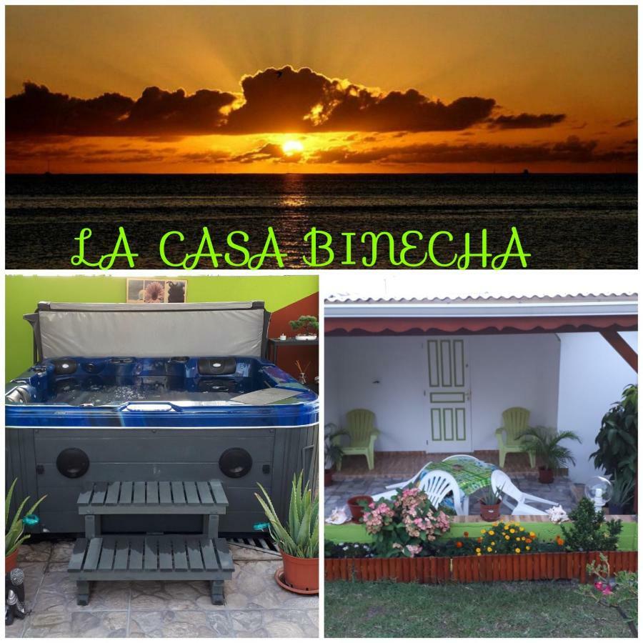 La Casa Binecha Avec Jacuzzi Villa Baillif Eksteriør bilde